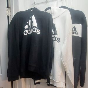3 Adidas Hoodie Bundle All -NWT